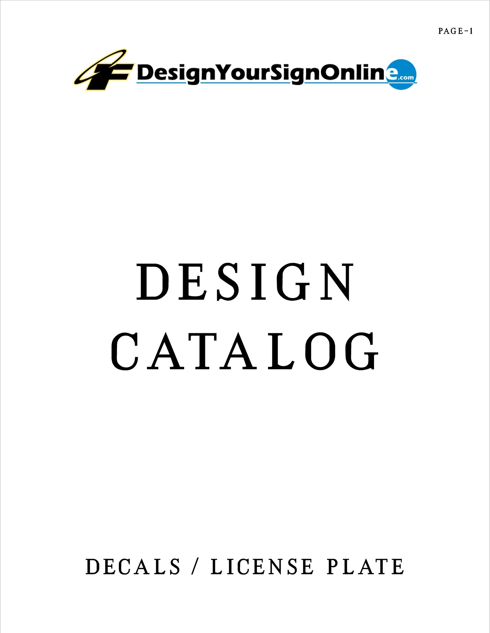 Signs Decals